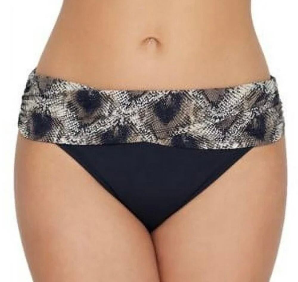 Bleu Rod Beattie Skin Game Sarong Hipster Bikini Bottom 14 NWT